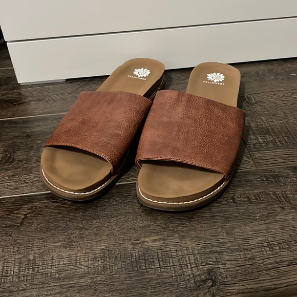 Yellow Box Shoes Yellow Box Kalo Slide Sandal Poshmark
